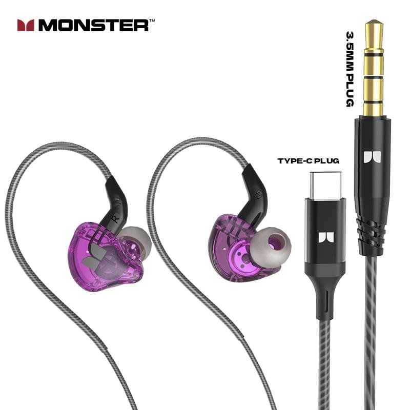Monster AK901 Earhook Headphones