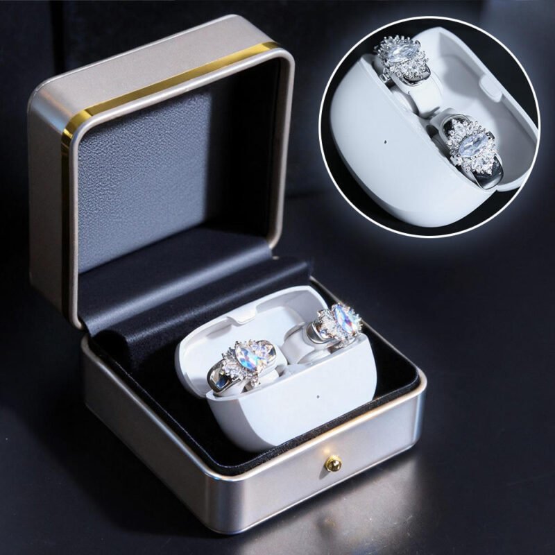 Silnek V12 jewelry style clip Bluetooth earphones