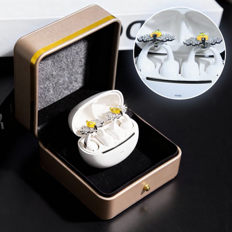 Silnek M136 jewelry style clip Bluetooth earphones