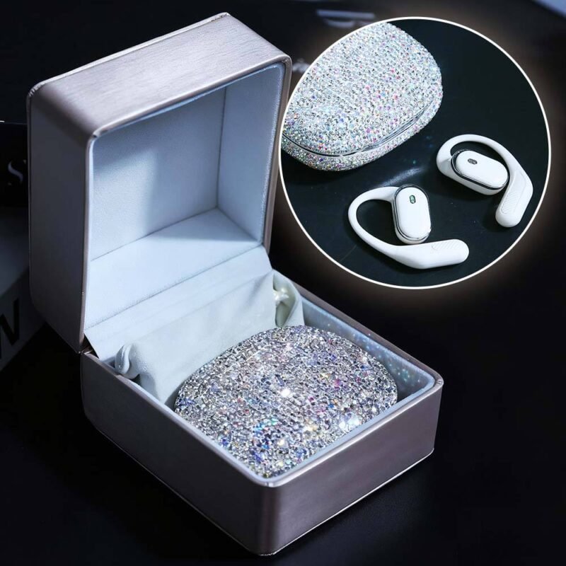 Silnek T6 2-in-1 Music Jewelry Box Bluetooth Earphones